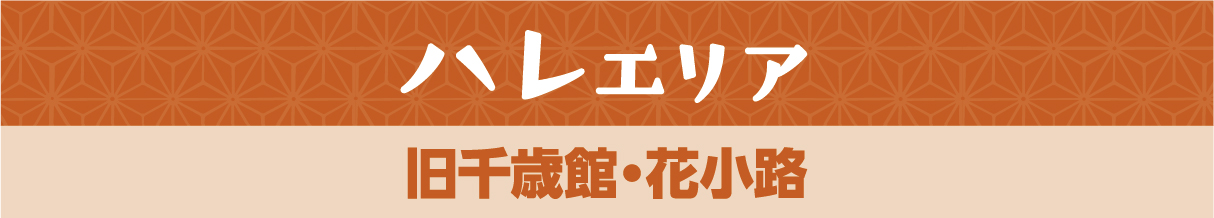 ハレエリア 旧千歳館・花小路